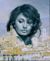 053.Рожденная в Риме.х.м.62,5х51,5,2009